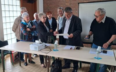Remise du diplôme et de la médaille DDEN à Mr Jean FOUQUART à Montigny en Gohelle